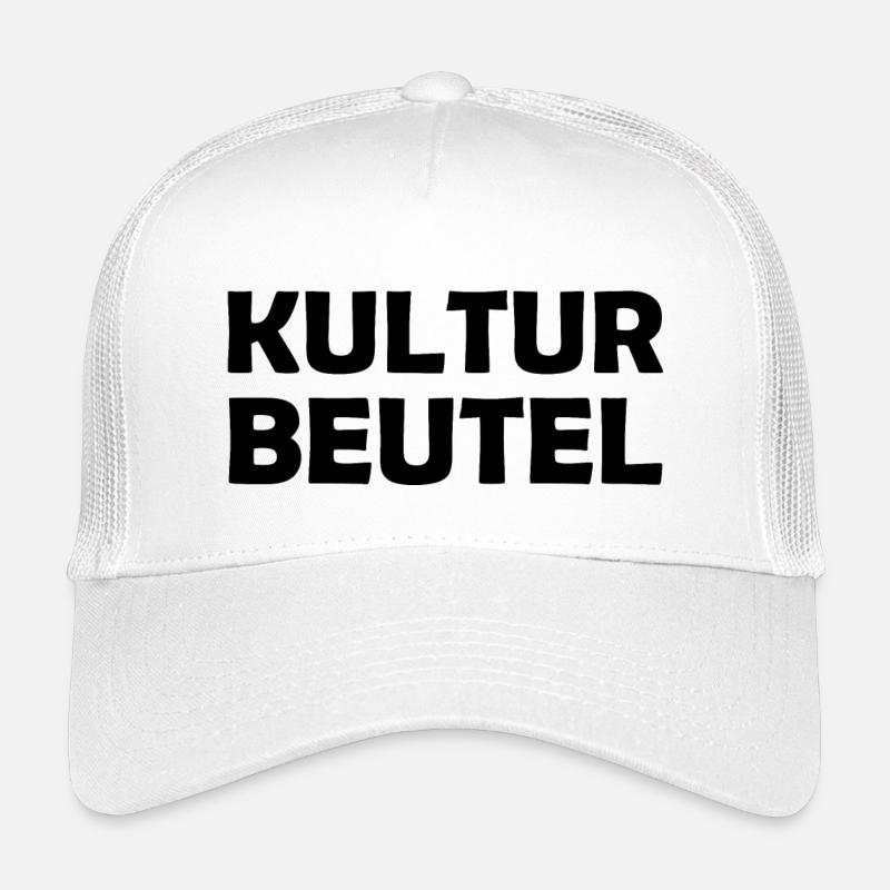 Kulturbeutel - Kinder Trucker-Cap - Weiß