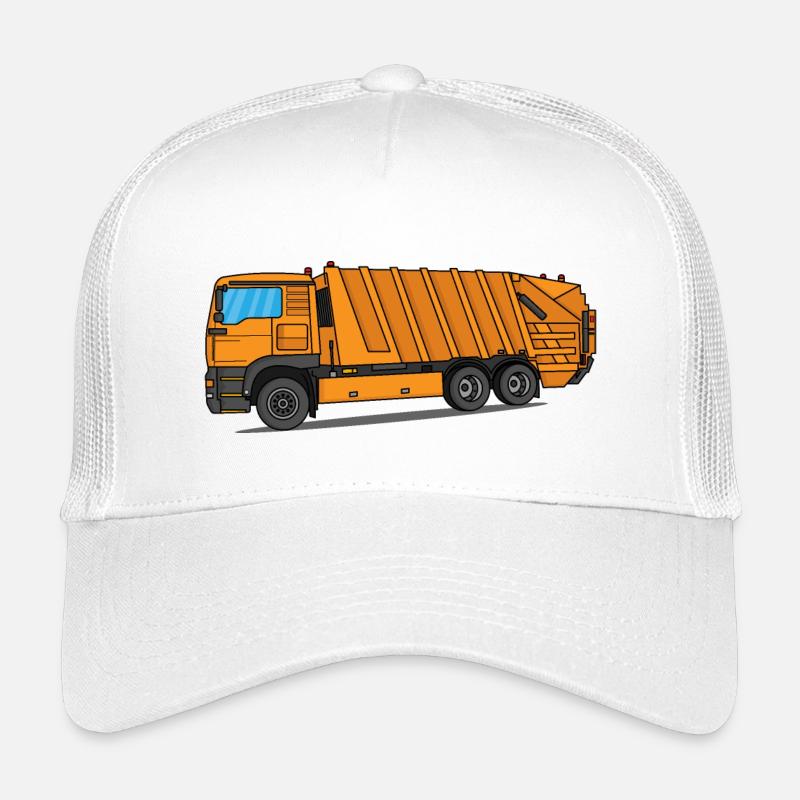 Müllauto Müllwagen Berufe Müllmann Müllabfuhr Kinder Trucker-Cap