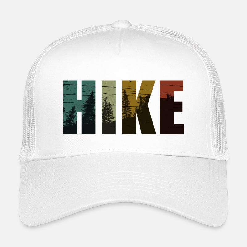 Hike - Kids’ Trucker Cap - white