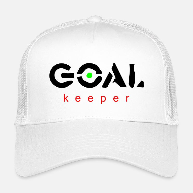 goalkeeper - Kinder Trucker-Cap - Weiß