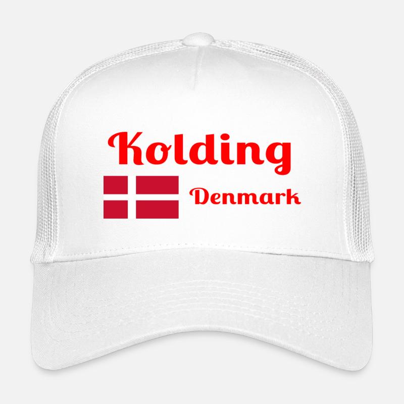 Kolding Dänemark - Stilvolle Drucke Kinder Trucker-Cap