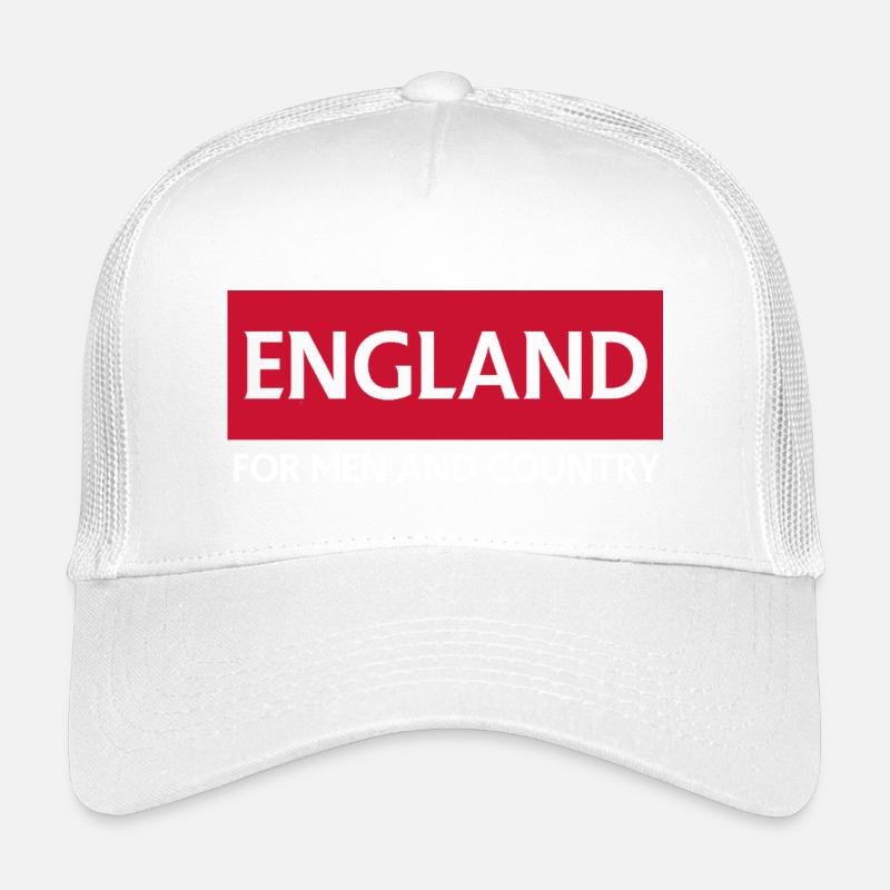 Conception du drapeau national coloré de l’Angleterre Casquette trucker enfant