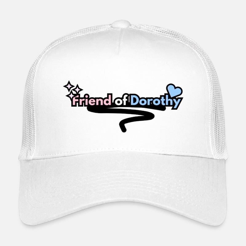 Amie de Dorothy Fierté trans cachée queer Casquette trucker enfant