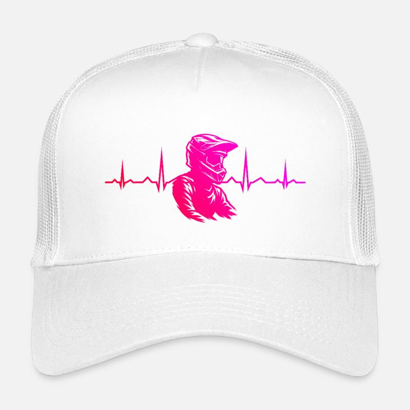 Motif clair de motocross pour chaque jour Casquette trucker enfant