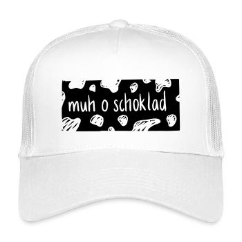 Muh o Schoklad - Kids’ Trucker Cap - white - Front