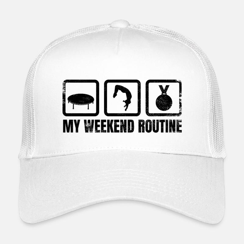Week-end amusant de trampoline Casquette trucker enfant