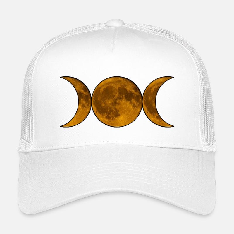 Triple Moon Wicca - Goddess in Gold Kids’ Trucker Cap