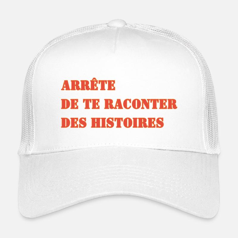 HÖR AUF, DIR SELBST GESCHICHTEN ZU ERZÄHLEN. Kinder Trucker-Cap