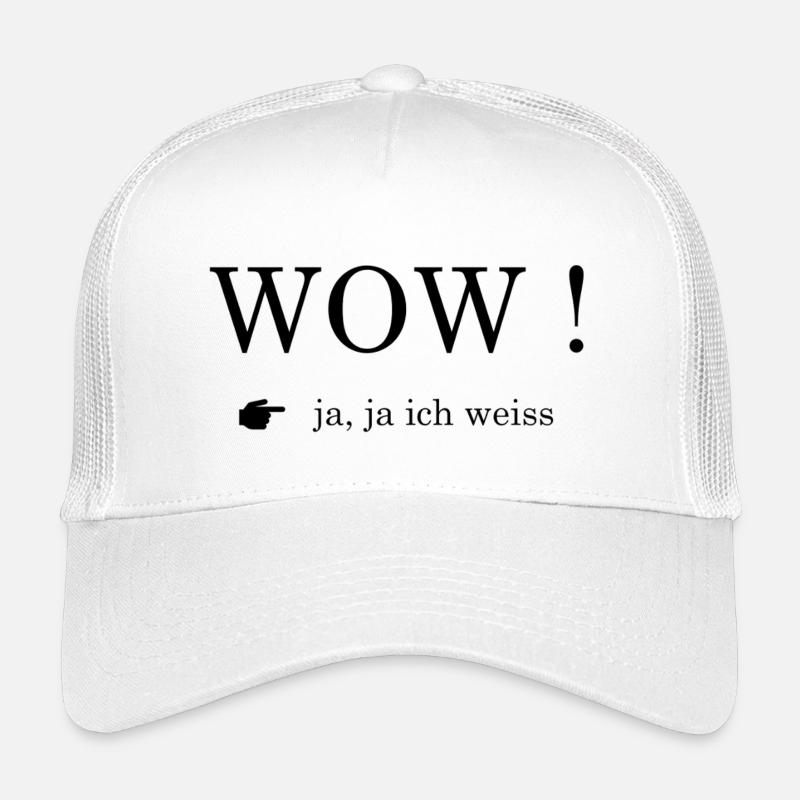 WOW! Ja, ja ich weiss Kinder Trucker-Cap