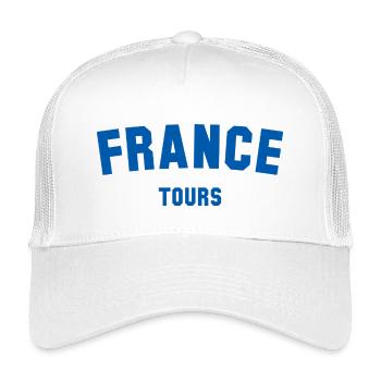 Tours France Frankreich - Kids’ Trucker Cap - white - Front