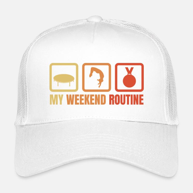 Meine Wochenend Routine Kinder Trucker-Cap