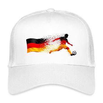 Deutschland Fußball Shirt – Germany Soccer - Kids’ Trucker Cap - white - Front