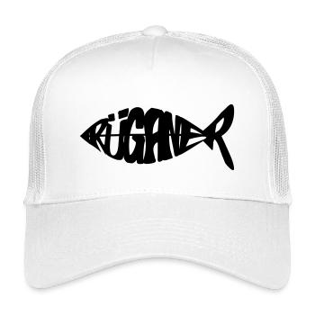 Rüganer Fisch - Rügen - Casquette trucker enfant - blanc - Devant
