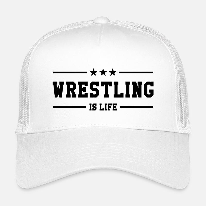 Wrestling is life Casquette trucker enfant