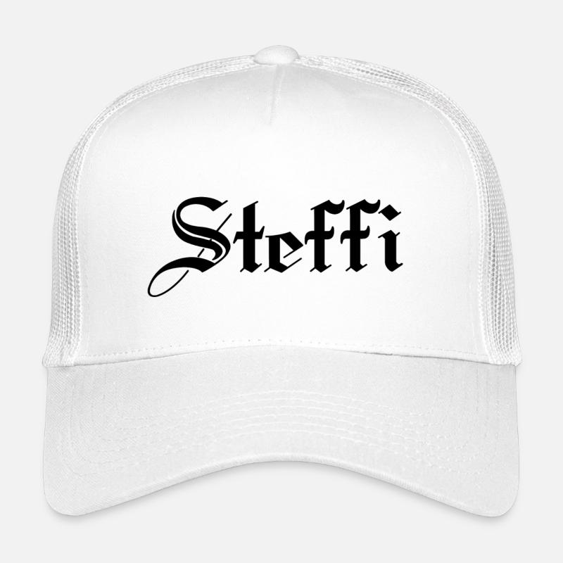 Steffi - Kinder Trucker-Cap - Weiß
