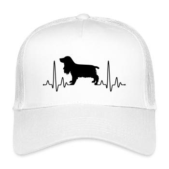 Cocker Spaniel Plus - Casquette trucker enfant - blanc - Devant