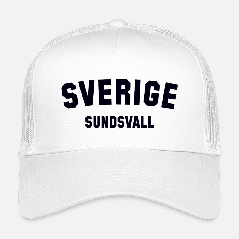 SUNDSVALL Sweden Schweden Kinder Trucker-Cap