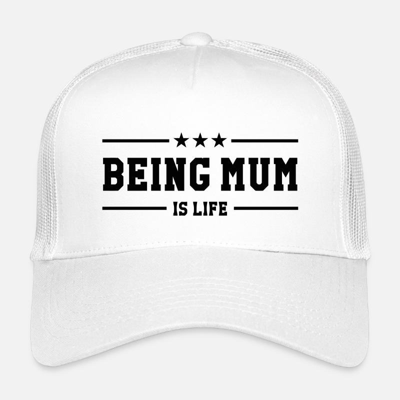 Mutter zu sein ist Leben! Muttertag Kinder Trucker-Cap