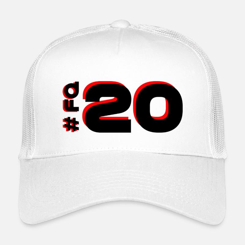 FQ20 2025 Niederlande - Kinder Trucker-Cap - Weiß