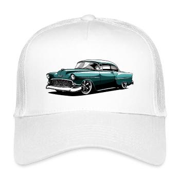 Vintage Classic Car Design - Kids’ Trucker Cap - white - Front
