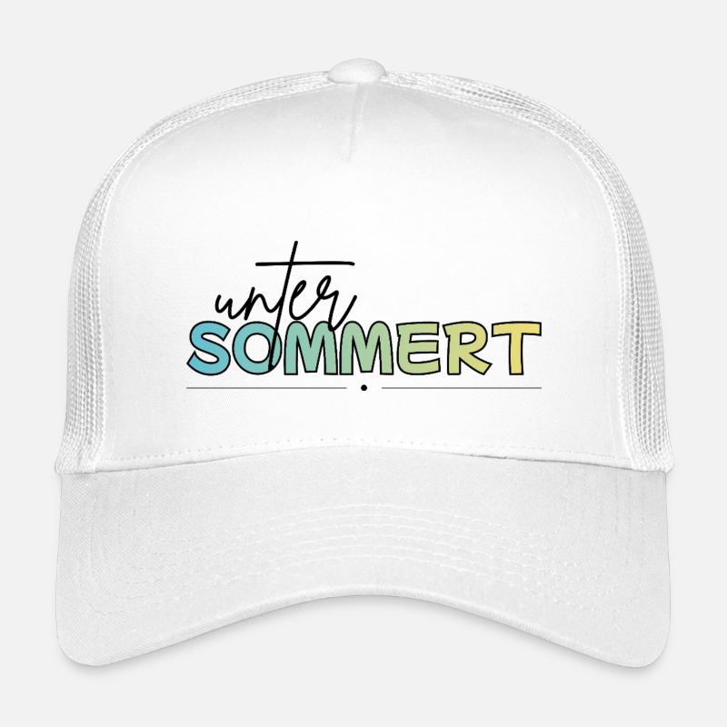 Sous été, vacances, été - Casquette trucker enfant - blanc