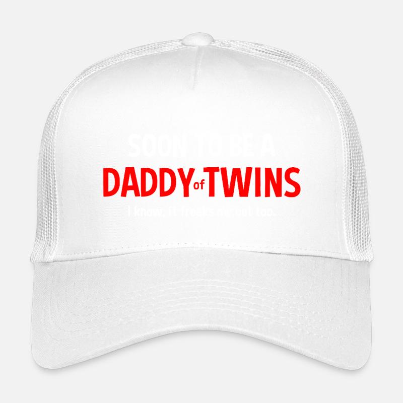 Bientôt le futur père de jumeaux Casquette trucker enfant
