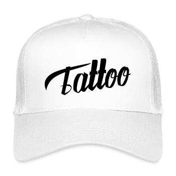 Tatouage - Casquette trucker enfant - blanc - Devant