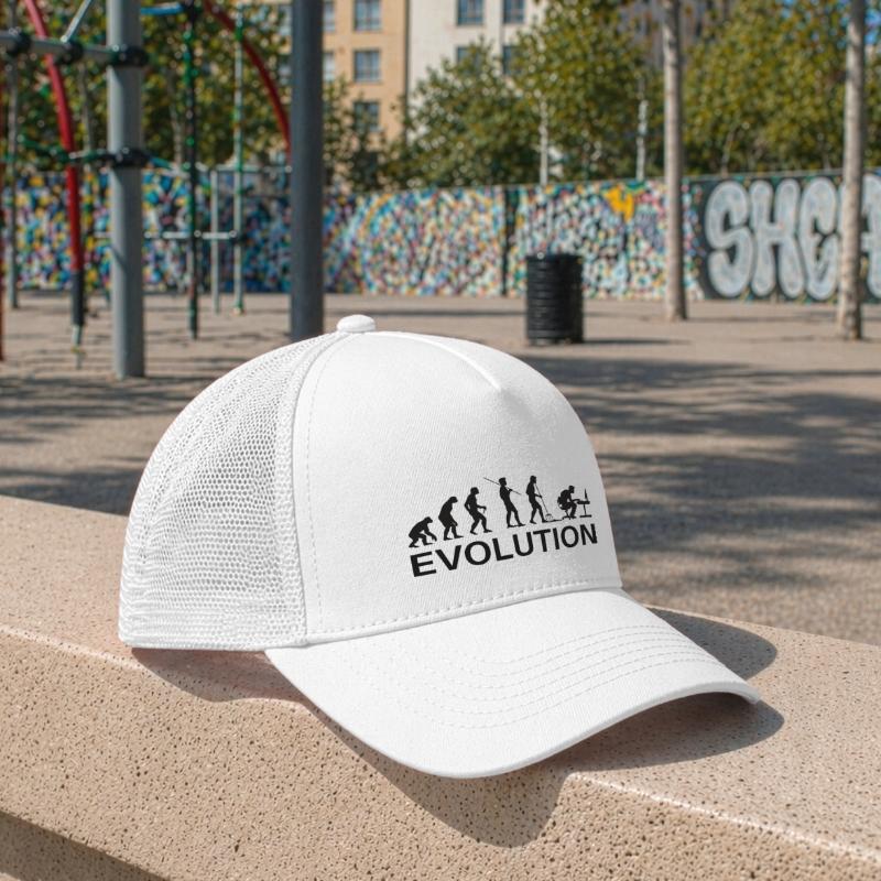 Evolution Gamer | Computer Freak Nerd PC Kinder Trucker-Cap