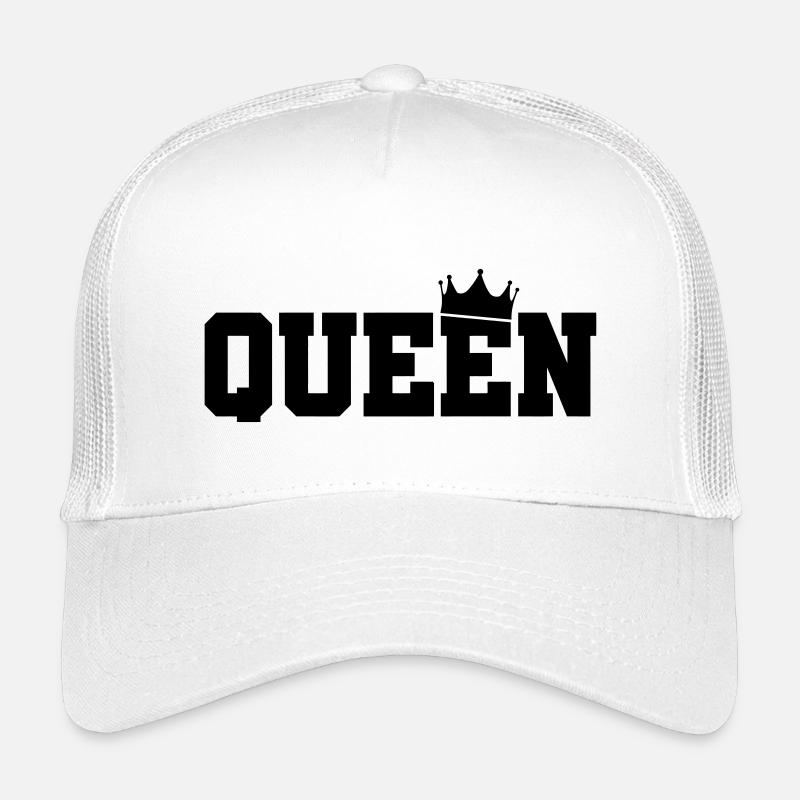 queen - Kids’ Trucker Cap - white