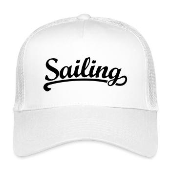 Sailing - Segel Segler Segeln - Kinder Trucker-Cap - Weiß - Vorne