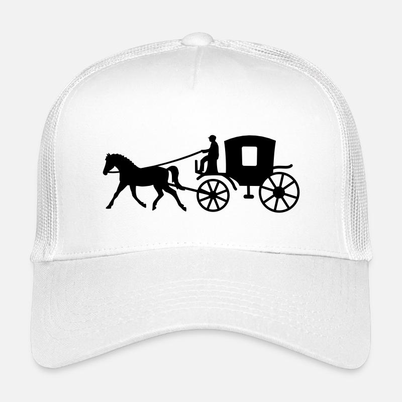 kutsche kutscher pferd Kinder Trucker-Cap