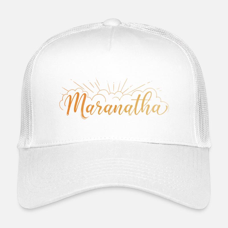 Maranatha - Kinder Trucker-Cap - Weiß