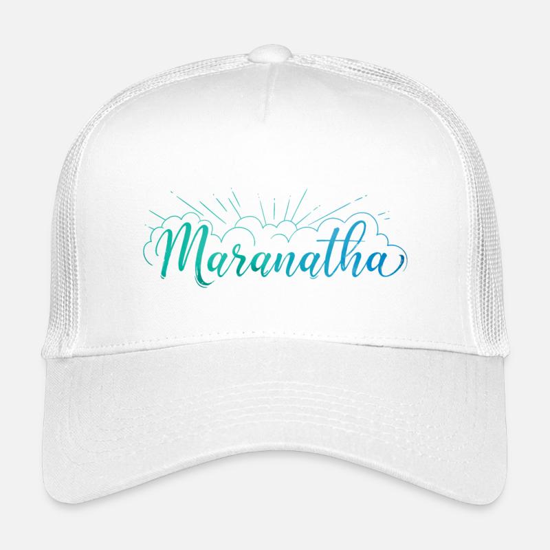 Maranatha - Kinder Trucker-Cap - Weiß
