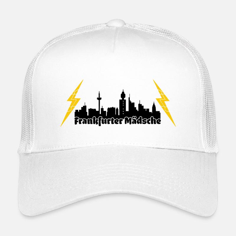 Frankfurter Maedsche ffm skyline Kinder Trucker-Cap