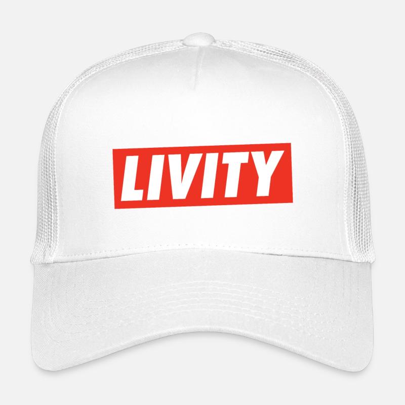 Livity Jah Rastafari Rasta One Love INI Roots Kinder Trucker-Cap