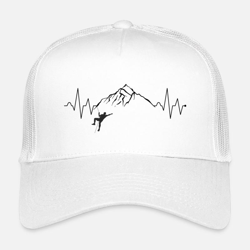Silhouette d’escalade Art de la corde Casquette trucker enfant