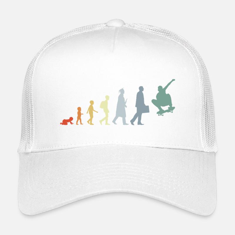 Skateboarder Evolution Kids’ Trucker Cap