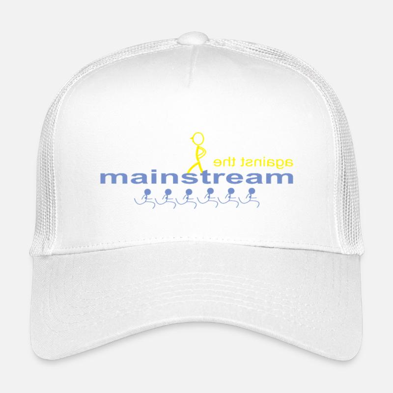 against_the_mainstream Kinder Trucker-Cap