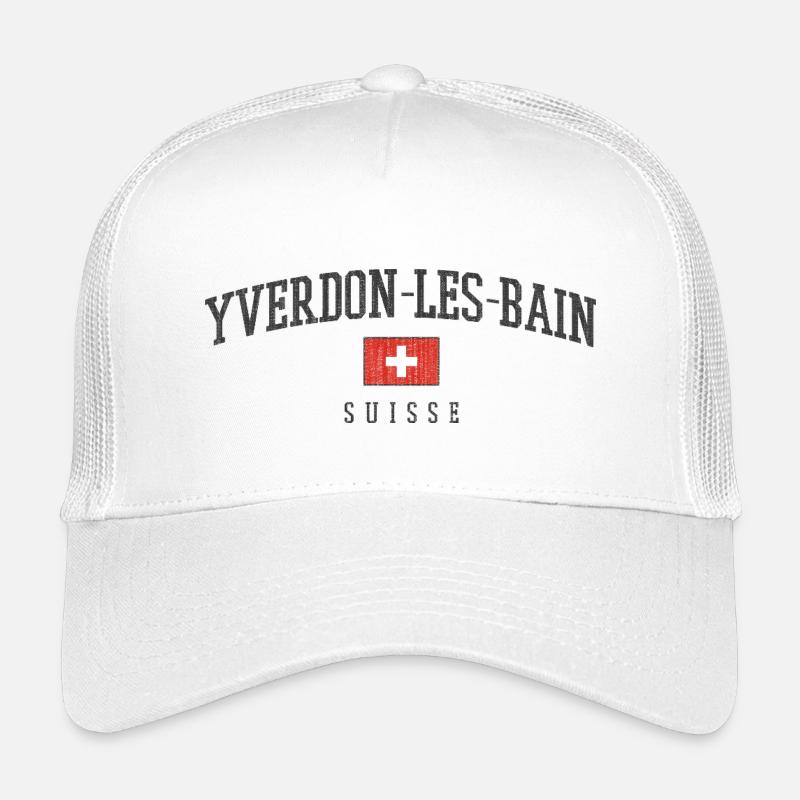 Style suisse d’Yverdon-les-Bains Casquette trucker enfant