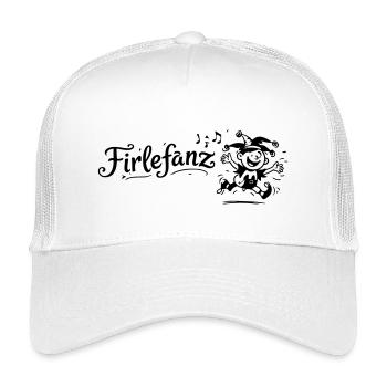 Firlefanz - Kinder Trucker-Cap - Weiß - Vorne