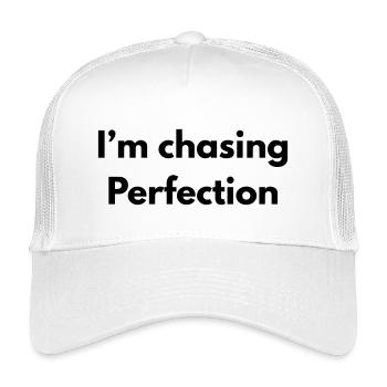 Im chasing perfection - Kids’ Trucker Cap - white - Front
