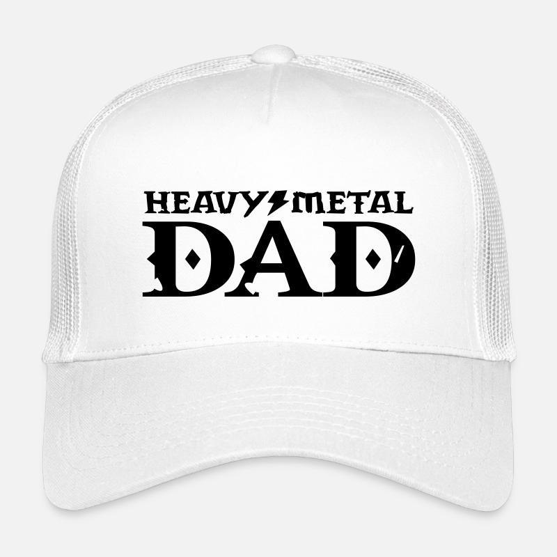 heavy metal dad Kids’ Trucker Cap