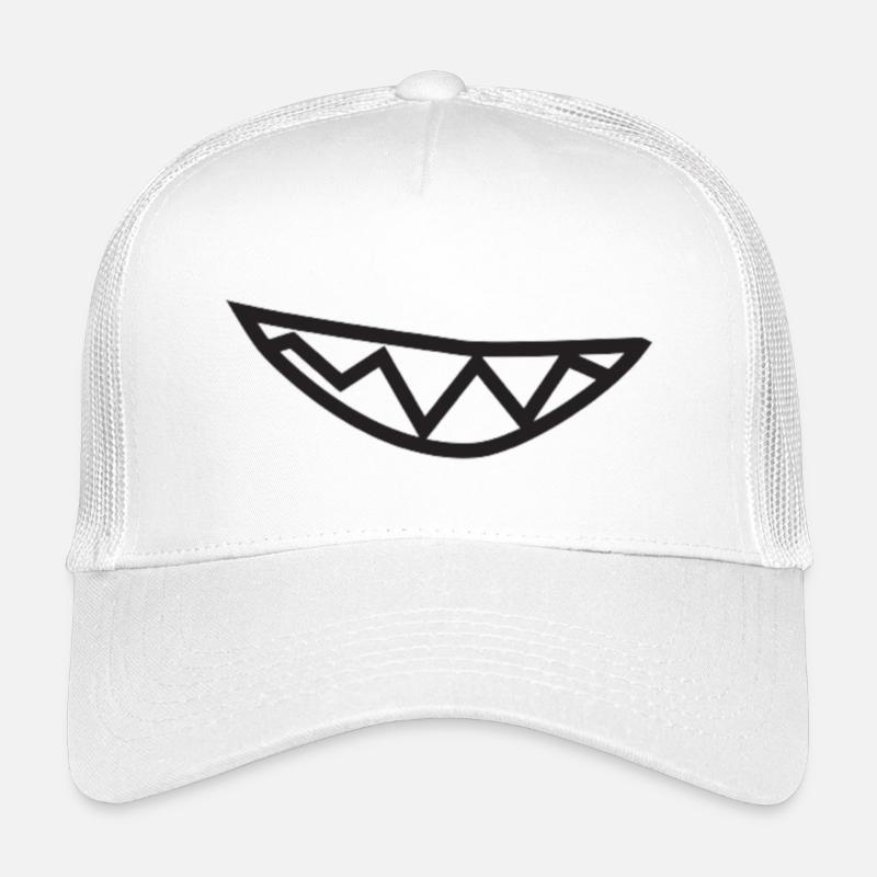 Ein unwiderstehliches Lächeln!! - Kinder Trucker-Cap - Weiß