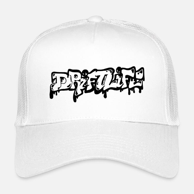 Driftlife - Kinder Trucker-Cap - Weiß