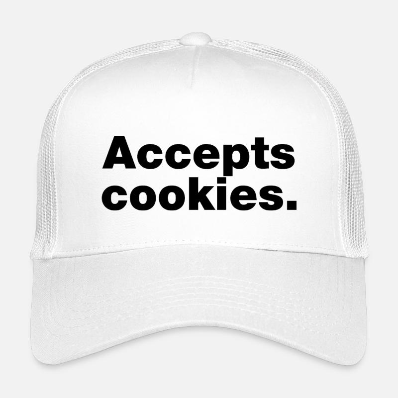 Accepte les cookies Casquette trucker enfant