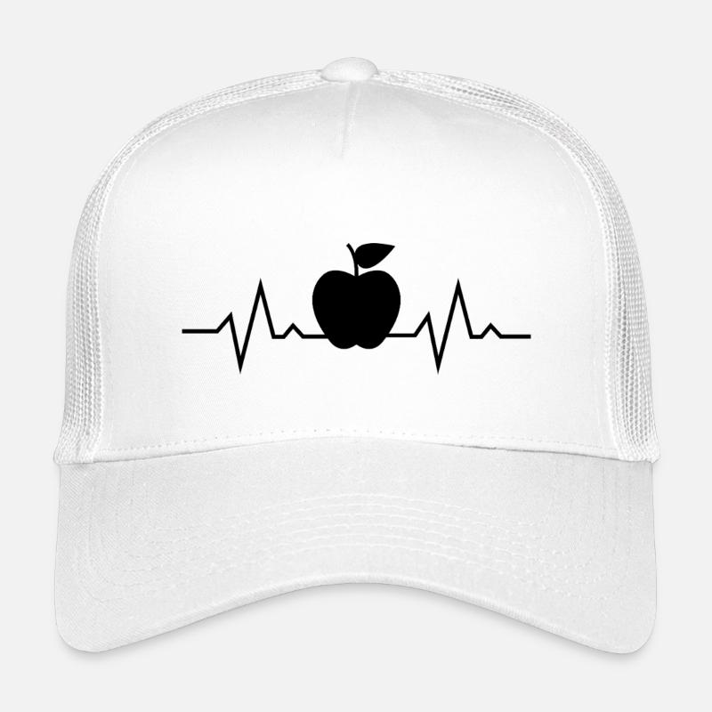 Apfellehrer-Herzschlag Kinder Trucker-Cap