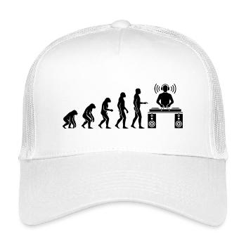 L’évolution du DJ d’humain à icône musicale - Casquette trucker enfant - blanc - Devant