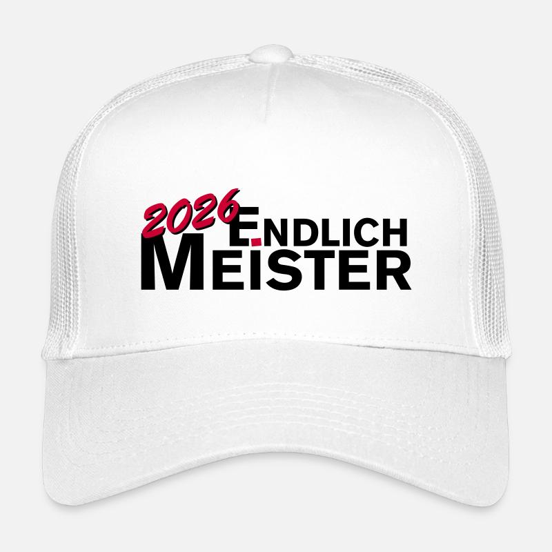 Endlich Meister 2026 Meisterschaft Kinder Trucker-Cap