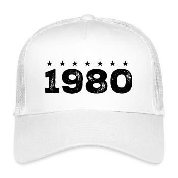 Made in 1980 - Kids’ Trucker Cap - white - Front
