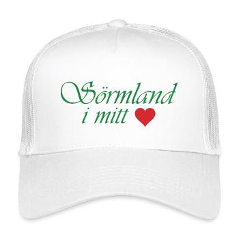 Sörmland in my heart - Kids’ Trucker Cap - white - Front